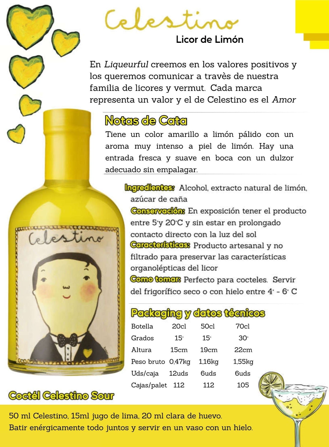 LIMONCELLO CELESTINO 500ml.