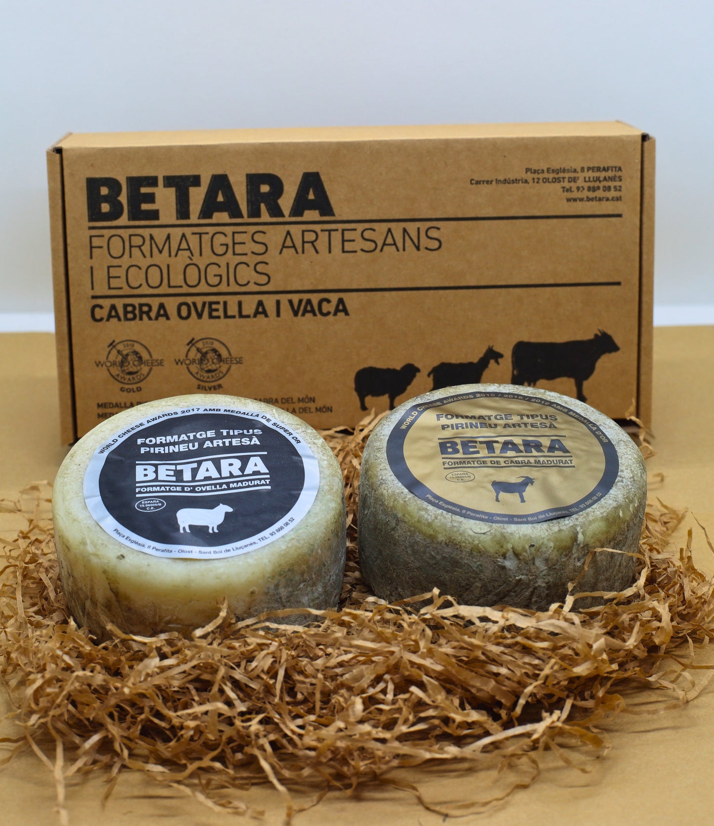 PACK (2) QUESOS Artesanos BETARA (2x500gr.)