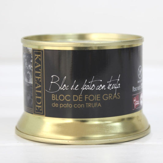 Bloc de FOIE GRAS de PATO con TRUFA 130gr.