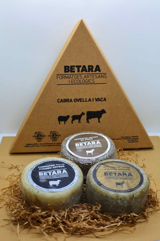 PACK (3) QUESOS Artesanos BETARA (3x500gr.)