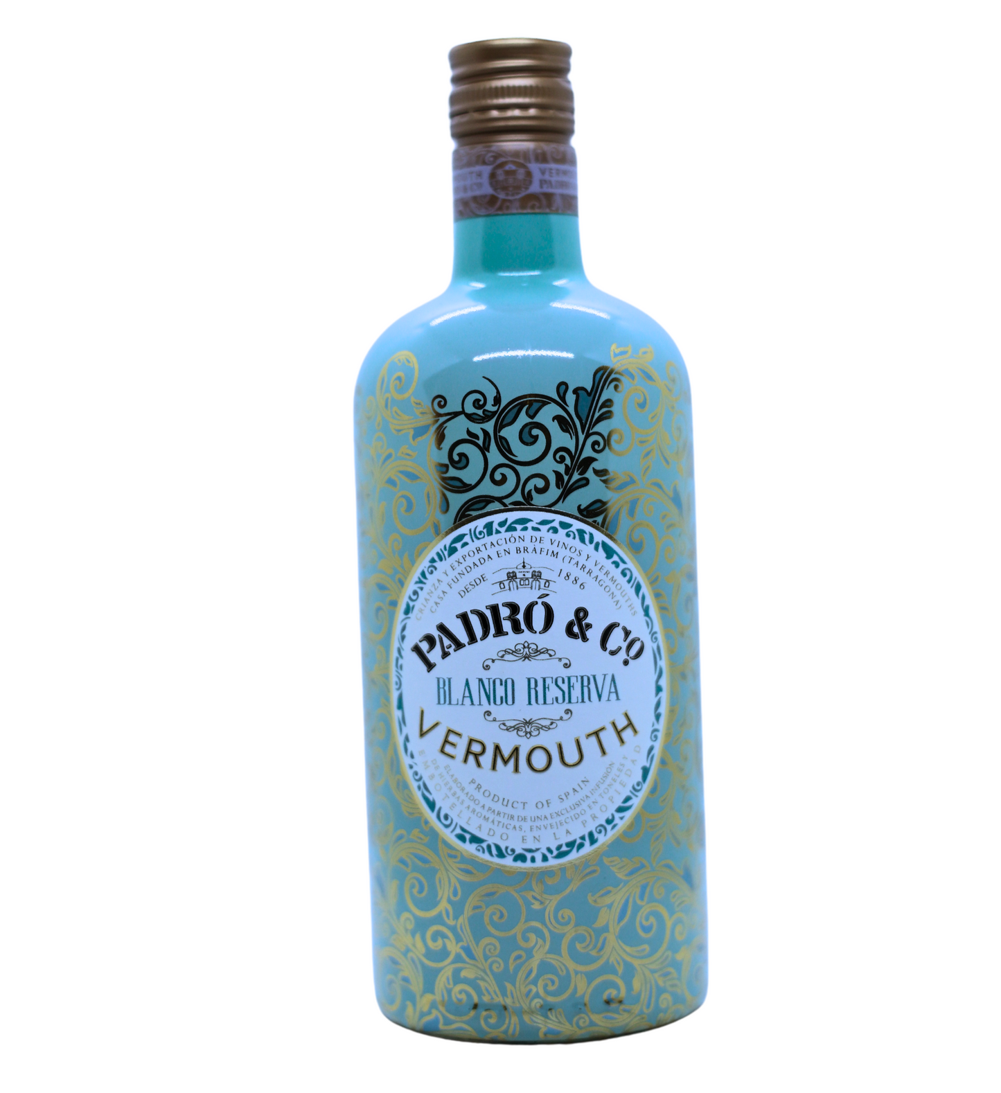 Vermouth PADRO&CO. BLANCO RESERVA 750ml.